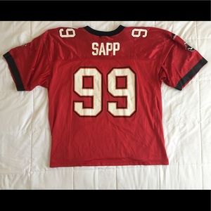 Warren Sapp #99 Tampa Bay Buccaneers Adidas Jersey